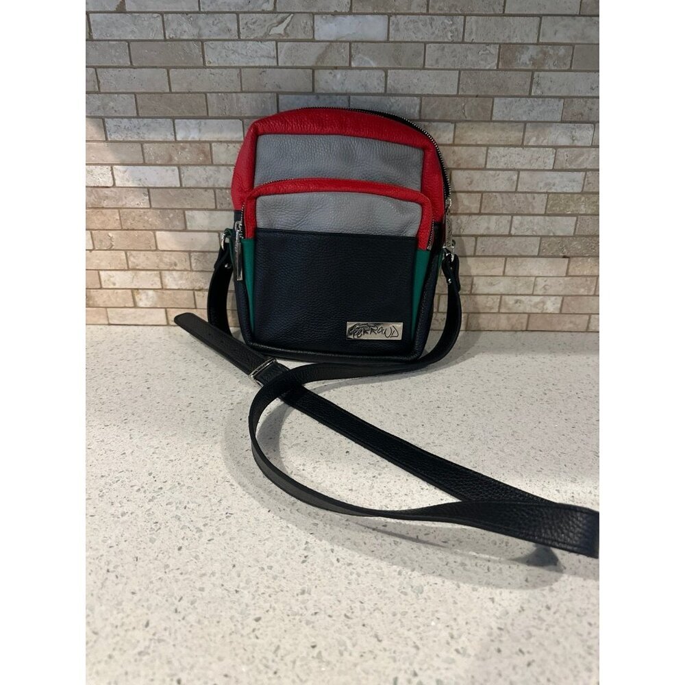Ferrand mini backpack faux leather